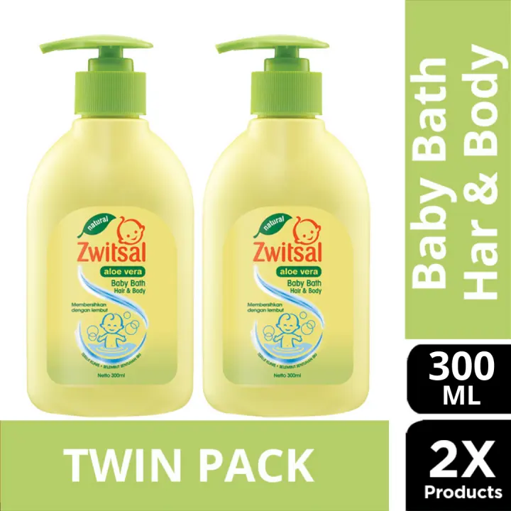 conversie Buitensporig Perioperatieve periode Zwitsal Baby Bath Natural 2In1 Hair & Body - Pump - 300Ml - Twin Pack |  Lazada Indonesia