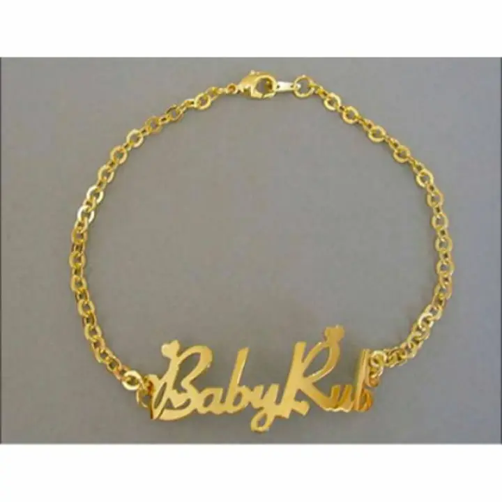 Termurah Gelang Ukir Nama Lapis Emas 24k Lazada Indonesia