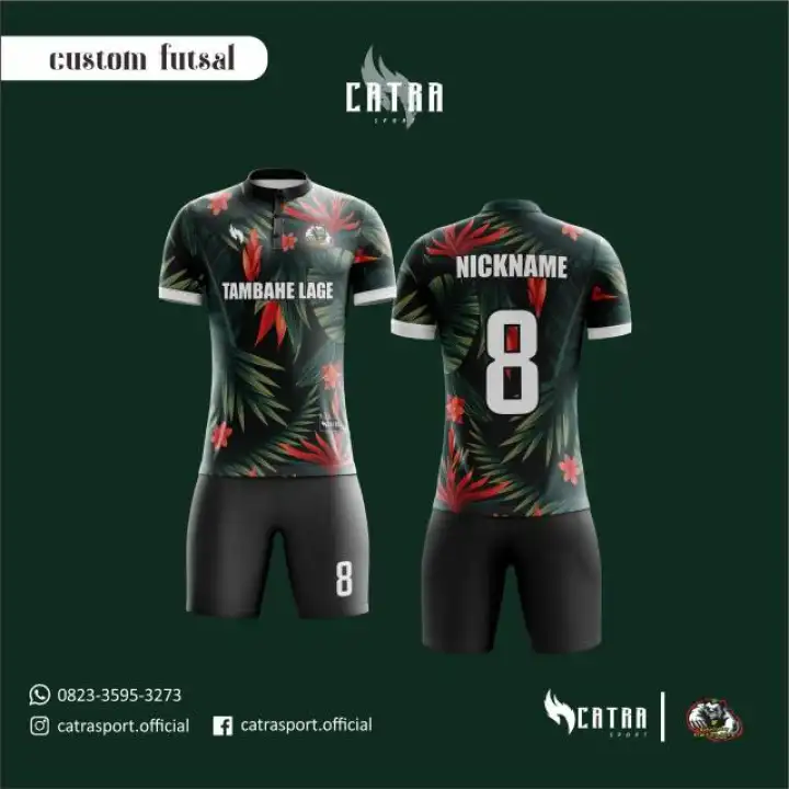 Jersey Futsal Custom Free Desain Dan Menerima Satuan Lazada Indonesia