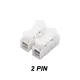 EELIC TAL-CH1P/CH2P/CH3P Terminal Kabel Sambungan Jepit 1,2,3 Jalur Quick Connect 1,2,3 Wire Connector. 