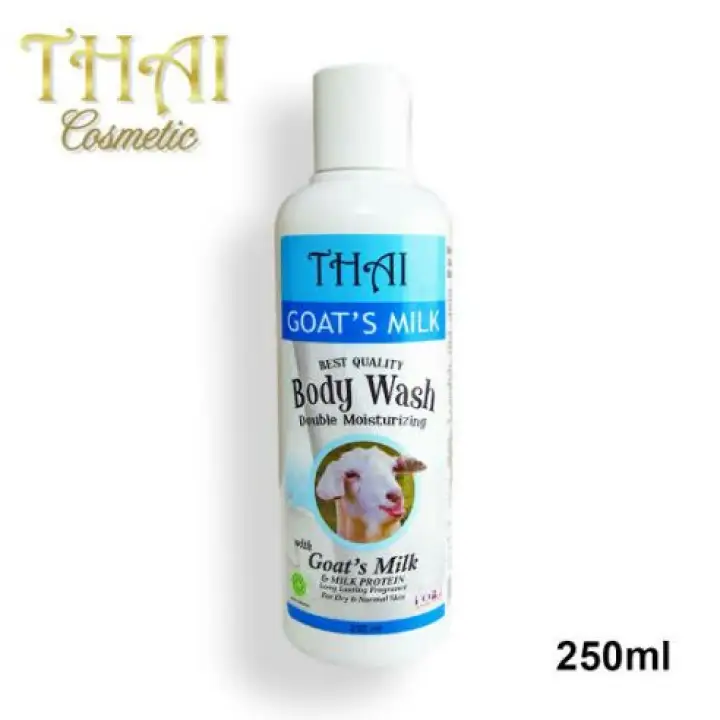 Thai Body Wash Goat Milk 250ml Sabun Susu Kambing Cair Lazada Indonesia