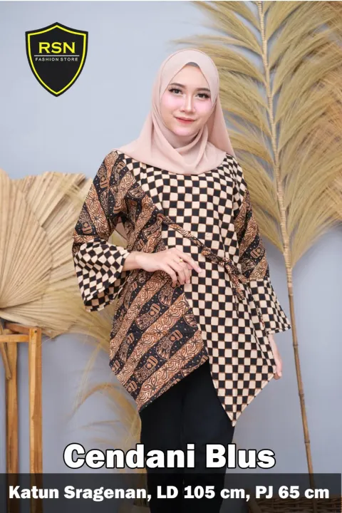 Baju Batik Wanita Terbaru 2021 Modern Terlaris Model Blus Batik Murah Ori Solo Atasan Wanita Formal Cendani Blus Bisa Bayar Di Tempat Cod Lazada Indonesia