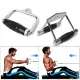 Seated Row Handle D Handle Gym Rowing Single/Dua Handle Pegangan Gym Fitnes. 