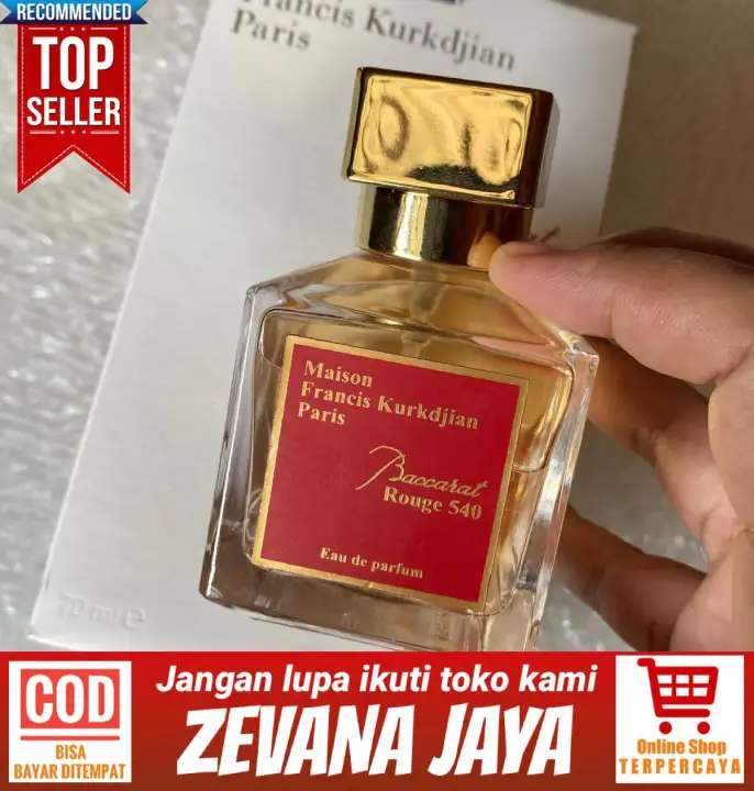 Parfum Baccarat Maison Francis Kurkdjian Baccarat Rouge 540 Edp Original Singapore Bisa Bayar Ditempat Zevana Jaya Lazada Indonesia