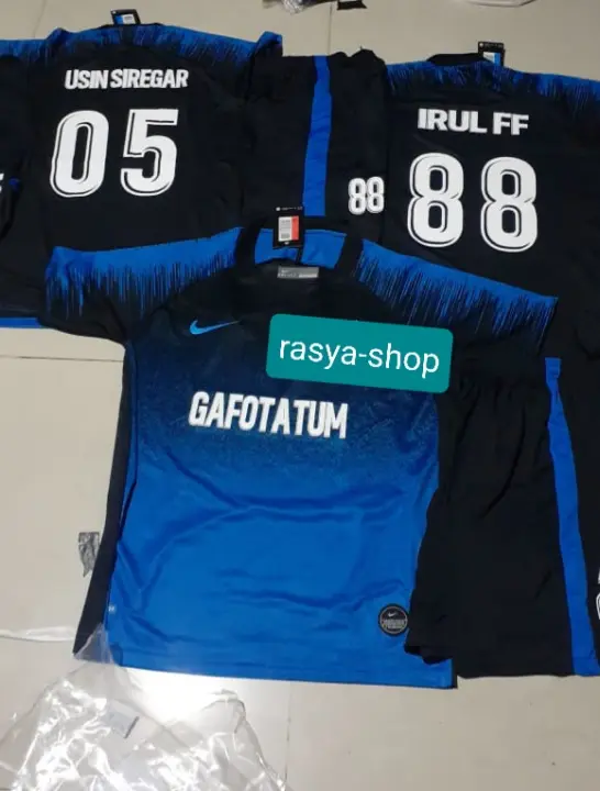 Baju Bola Nomor Dan Nama Sesuai Riques Nomor Punggung Dan Nama Pembeli Nama Team Kwalitas Baju Impor Lazada Indonesia