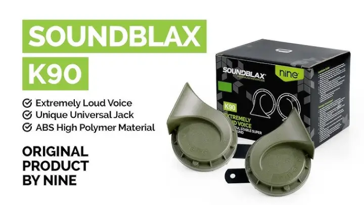 KLAKSON KEONG KLAKSON SNAIL BROWN K90 12 VOLT NINE SOUNDBLAX UNIVERSAL
