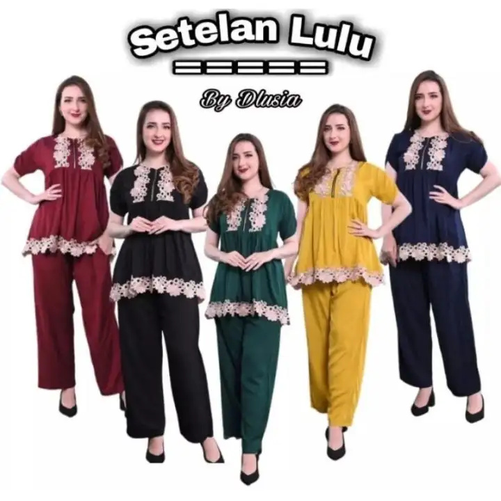 Daster Arab Setelan Celana Panjang Ld 110 Muat Bb 75 Kg Daster Arab Setelan Celana Panjang Baju Atasan Terbaru 2021 Setelan Lulu By Dlusia Bahan Rayon Super Adem Bisa Cod Amanah 100 Lazada Indonesia