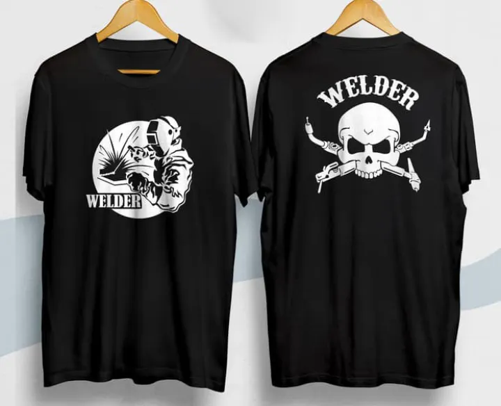 Kaos Oblong Distro Welder Seniman Las Api Lazada Indonesia