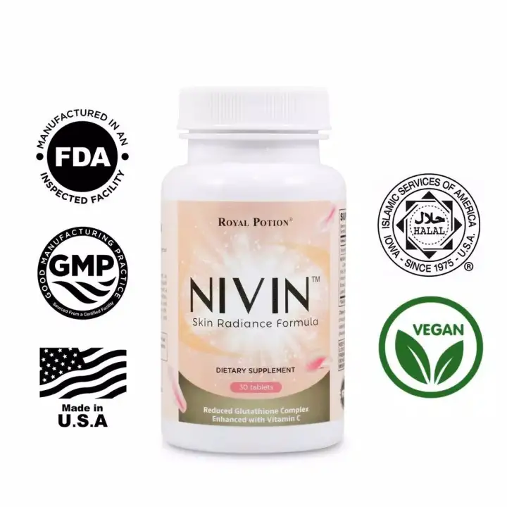 Gluta Nivin 30 Tablet Suplemen Glutathione Pil Pemutih Kulit Dan Tubuh Lazada Indonesia Gluta Nivin 30 Tablet Suplemen Glutathione Pil Pemutih Kulit Dan Tubuh Lazada Indonesia