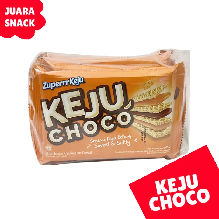 Zuperrr Keju Choco Renceng Isi 5pcs X 48gr Lazada Indonesia