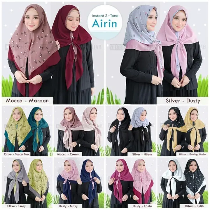 Jual Hijab Jilbab Modern Terbaik 2020 Instan Hijab Instant 2 Tone Airin Hijab Terbaru Bisa Bolak Balik Kerudung Adem Kerudung 2 Layer Kerudung 2 Layer Khimar Kerudung Instan Lazada Indonesia