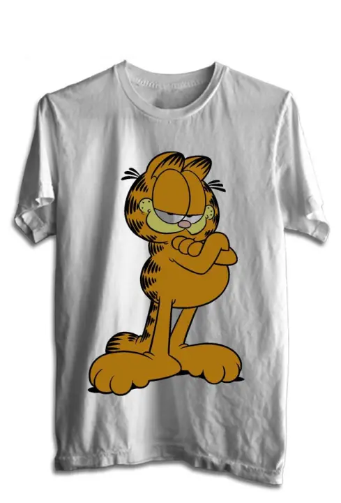 Kaos / T-Shirt komik Kucing Garfield 4