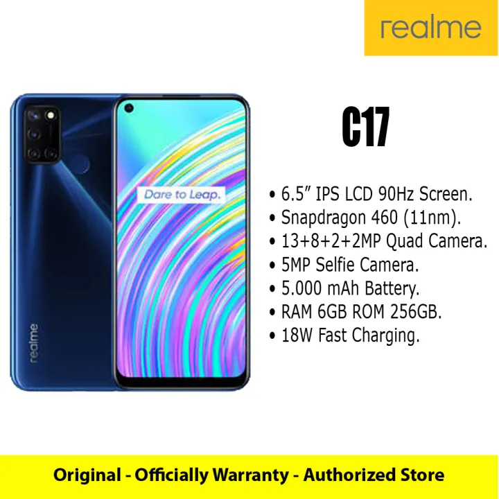 Realme C17 Smartphone Ram 6 256 Gb Garansi Resmi Realme Lazada Indonesia