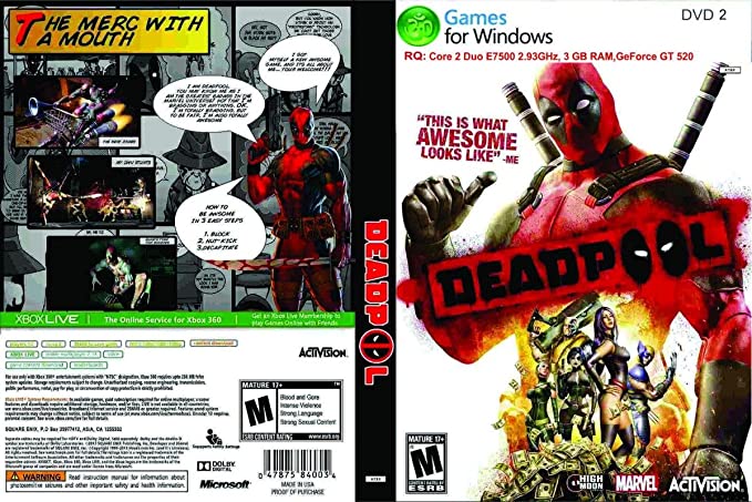 game deadpool pc game deadpool pc