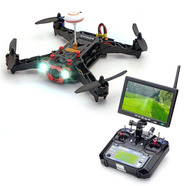 Eachine Racer 250 Fpv Drone W/ Eachine I6 2.4G 6Ch Transmitter 7 Inch 32Ch Monitor Hd Camera Rtf | Lazada Indonesia