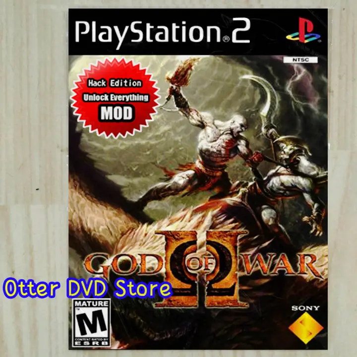 Kaset Game Ps2 Ps 2 God Of War 2 - Hack Edition - Mod Unlock Everything | Lazada Indonesia