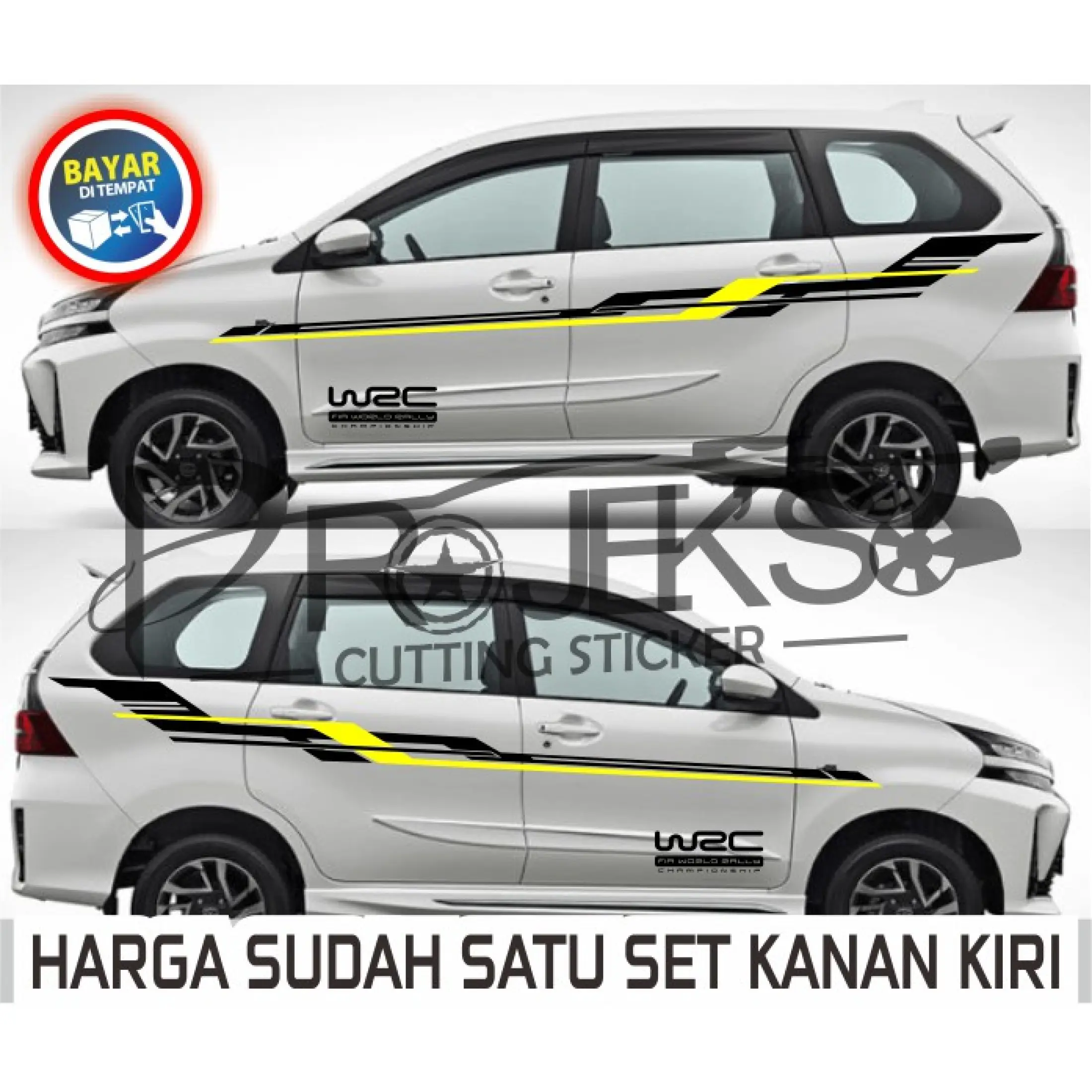 Cutting Sticker Mobil Stiker Striping List Avanza Stiker Variasi Stiker Modifikasi Mobil Terbaru Lazada Indonesia