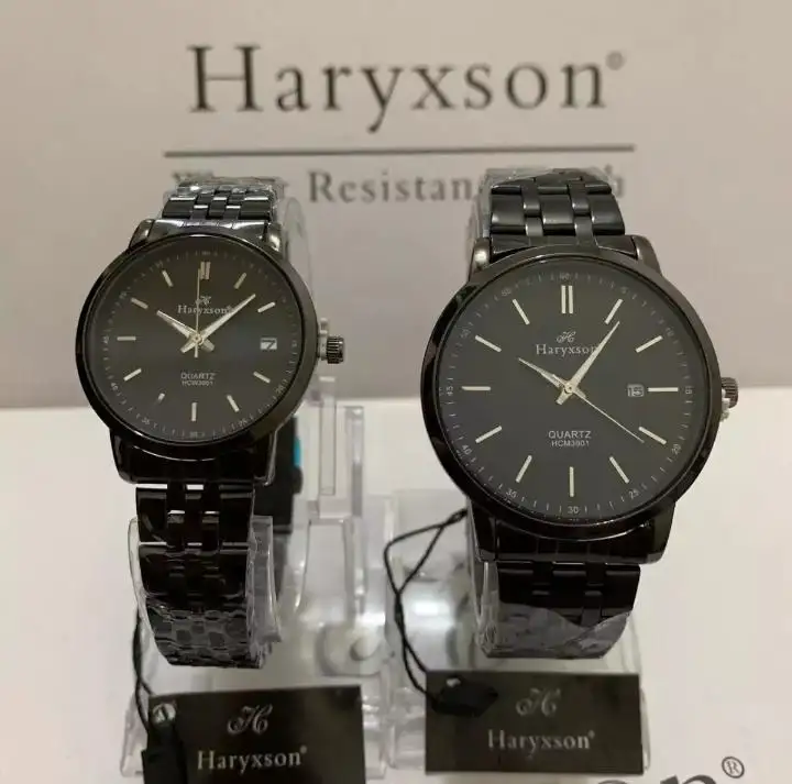 Jam Tangan Couple Kasual Pria Dan Wanita Jam Model Mewah Haryxson Original Diameter 3 2cm 4 2cm Harga Sepasang Tali Rantai Stainless Steel Ws3105 Lazada Indonesia