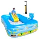 (COD)kolam renang anak free pomp / kolam renang anak 1 set pompa / Kolam Renang Karet Anak Dewasa Keluarga Ukuran 1.5 Sampai 2 Meter Jumbo Besar Mandi Bola Murah Inflatable Swimming Pool For Kids / kolam renang anak anak jumbo / kolam renang besar jumbo. 