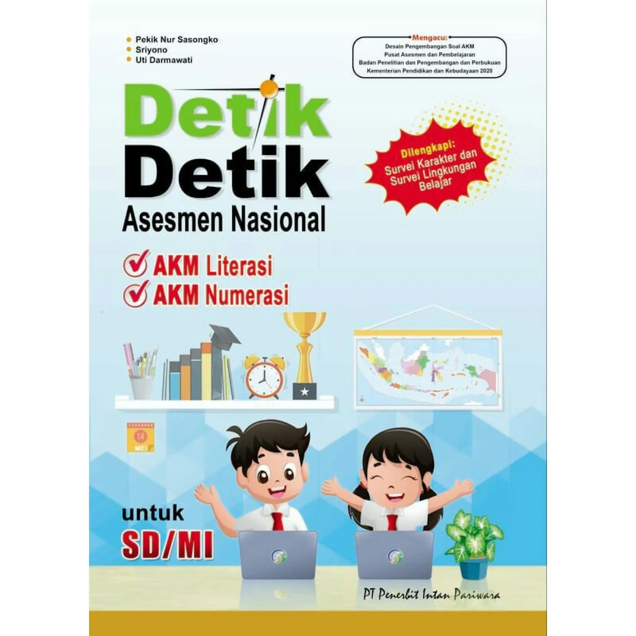 Buku Detik-detik Asesmen Nasional Sd 2021 Akm Literasi Numerasi Survei Karakter Lingkungan Belajar Lazada Indonesia