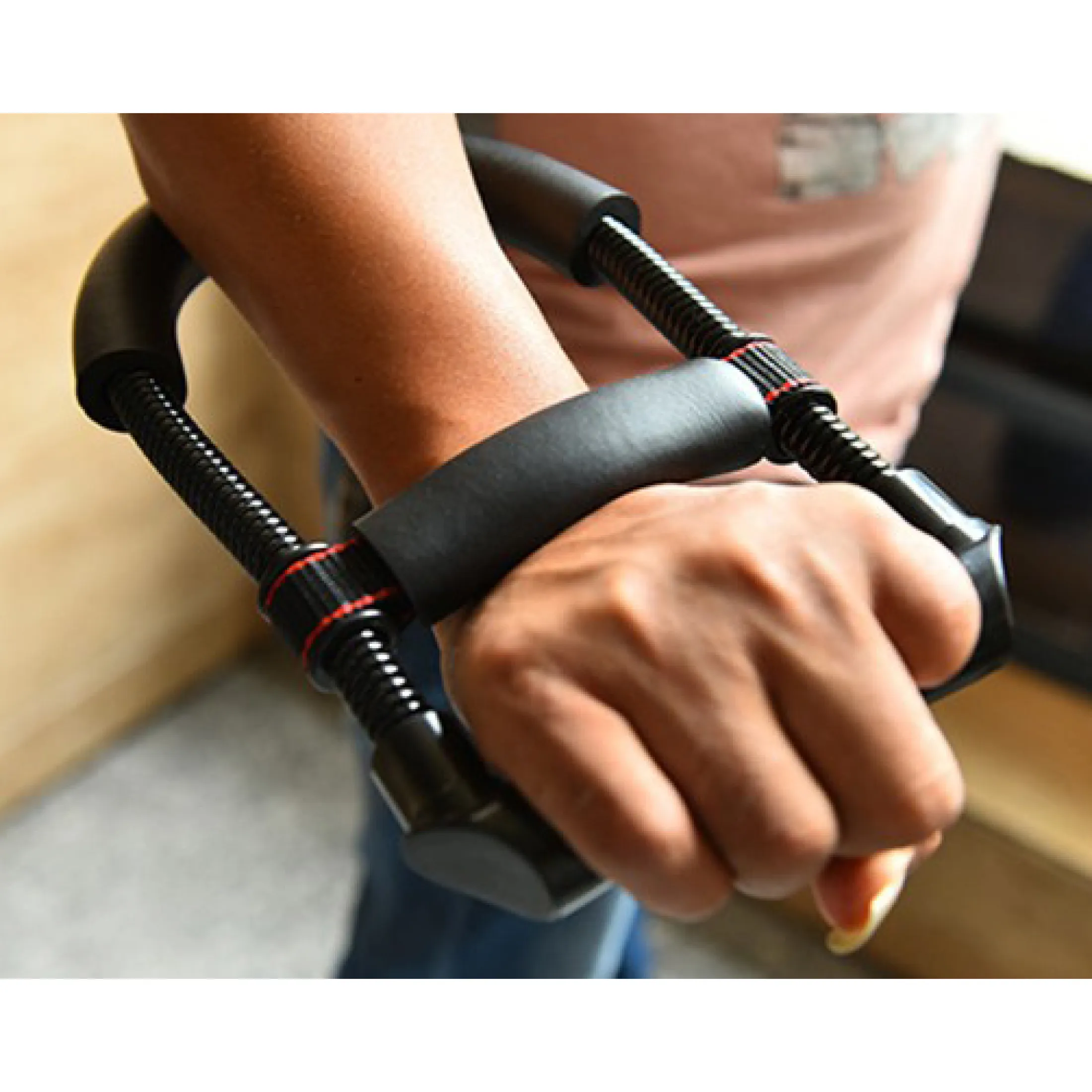 Alat Fitnes Pergelangan Lengan Bawah Olahraga Rumahan Forearm Exercise Latihan Tangan Kekar Berotot Bulutangkis Panco Lazada Indonesia