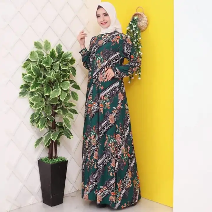 Bisa Cod Baju Gamis Wanita Terbaru Gamis Batik Busui Jumbo Jersey Korea 4l 8329 Gamis Wanita Terbaru Gamis Syari Gamsi Murah Gamis Jumbo Gamis Polos Lazada Indonesia