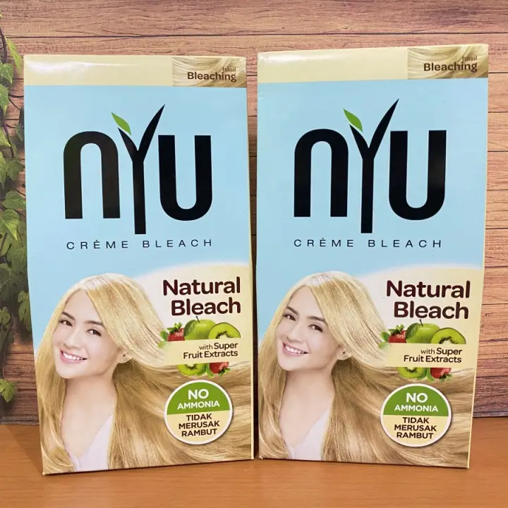 Nyu Crerme Natural Bleach Pewarna Rambut Bleaching Warna Baru 2 Pcs Lazada Indonesia Nyu Crerme Natural Bleach Pewarna Rambut Bleaching Warna Baru 2 Pcs Lazada Indonesia