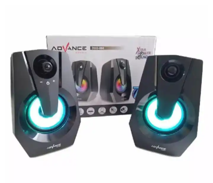 Termurah Speaker Aktif Original Advance Duo 090 7 Colors Pulsating Led Speaker Gaming Free Bluetooth Lazada Indonesia