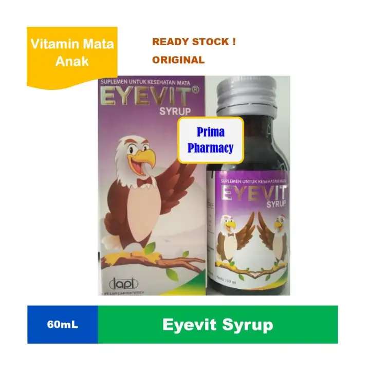 Eyevit Syrup 60ml Vitamin Mata Anak Jaman Now Lazada Indonesia