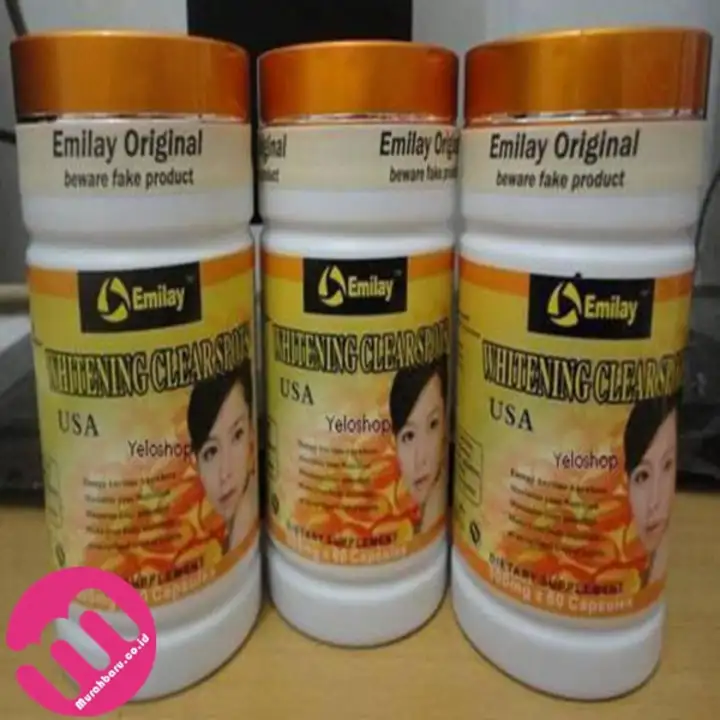 Obat Pemutih Badan Usa 60 Capsul Emilay Whitening Lazada Indonesia Obat Pemutih Badan Usa 60 Capsul Emilay Whitening Lazada Indonesia