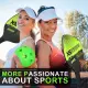 Raket Pickleball Paddle Set Bola Pickleball 40 Lubang Ball Racquet With Balls Sports Accessory. 