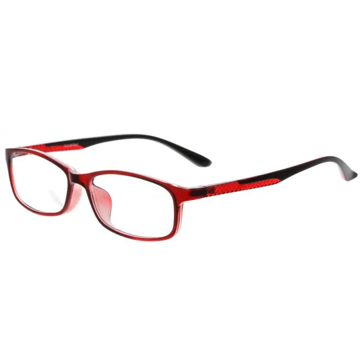 Illustro Pc Glasses Kacamata Unisex Red F Ib Sz D64 C2 53 Lazada Indonesia