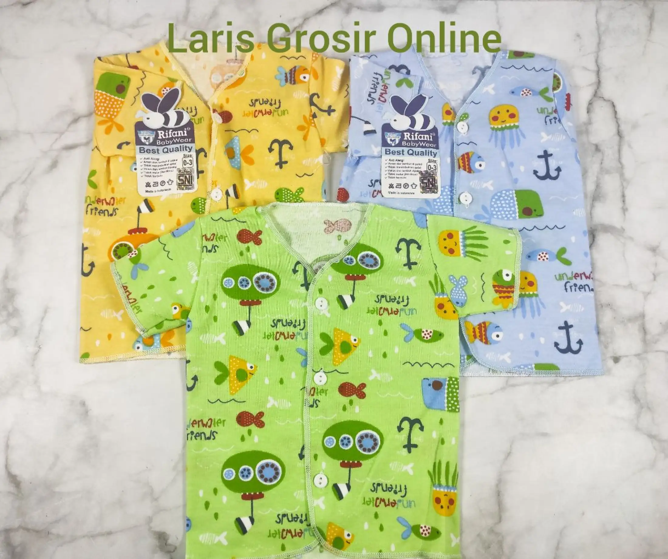 Isi 1 Baju Bayi New Born Baju Baby Lembut 0 S D 3 Bulan Baru Lahir Tara Rifani Lazada Indonesia