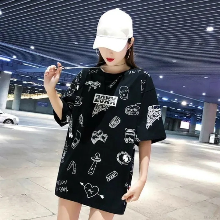 Outfit kaos oversize Clearance