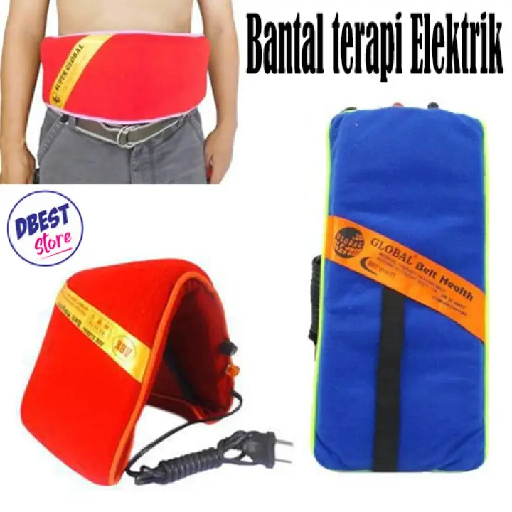 Bantal Terapi Panas Listrik Cushion Belt Health Bantalan Terapi Penghangat Lazada Indonesia