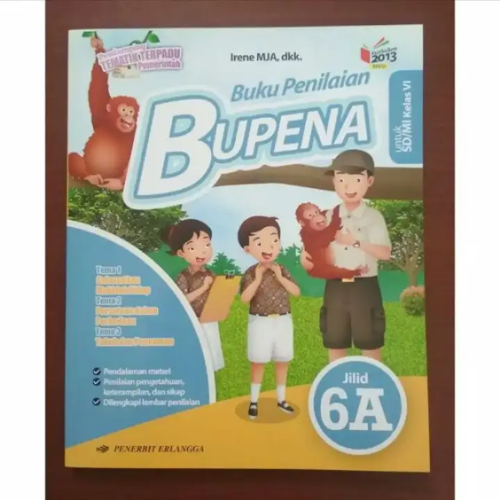 Buku Bupena 6a Revisi Penerbit Erlangga Lazada Indonesia
