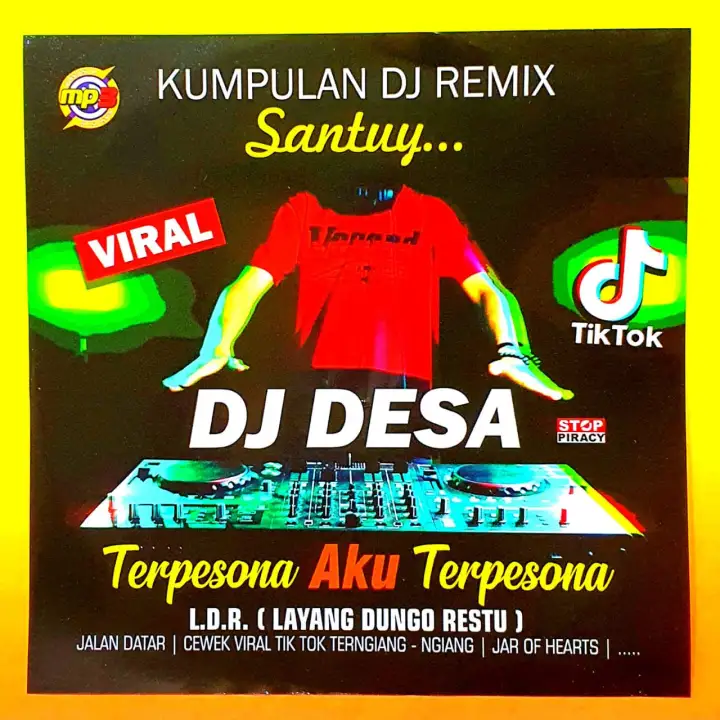 Kaset Cd Mp3 Lagu Dj Desa Viral Kumpulan Dj Remix Santuy Terbaru Terlaris Dj Tik Tok Lazada Indonesia