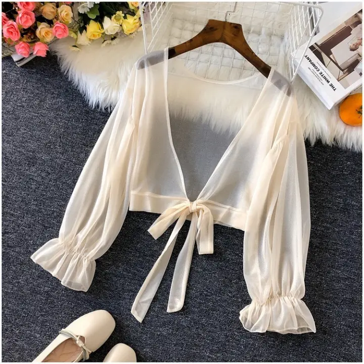 Baju Imfort Wanita Dirga Outer Crop Babydol Outer Pendek Outer Trending Cardigan Polos Lazada Indonesia