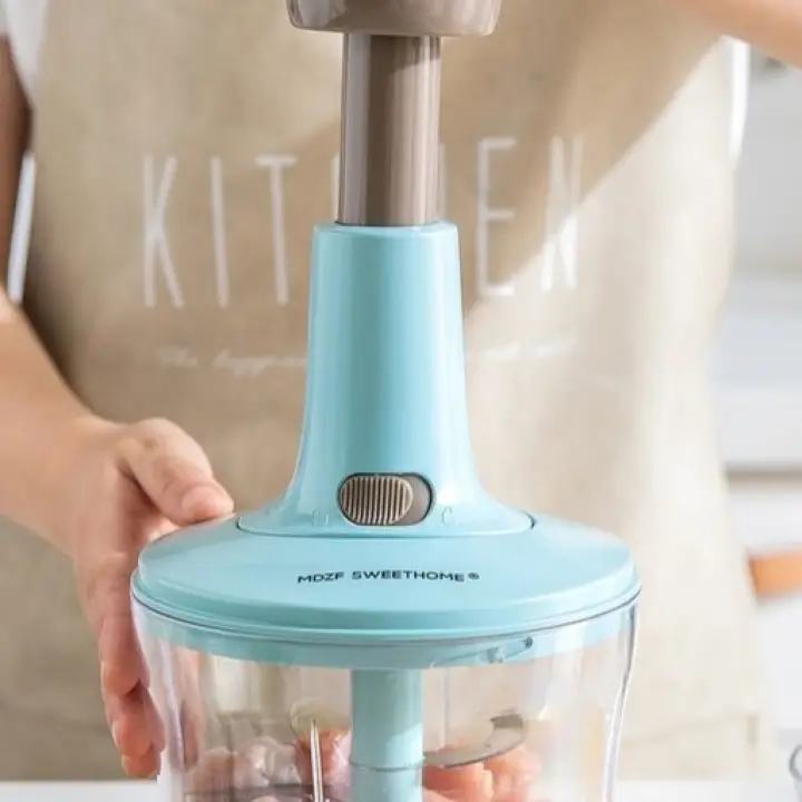 PROMO MURAH COD !!! chopper blender pemotong manual tekan pencacah