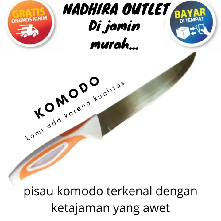 Pisau Dapur 1 Set Pisau Daging Super Tajam Baja Asli Pisau Sayat Pisau Sembelih Pisau Buah Lazada Indonesia