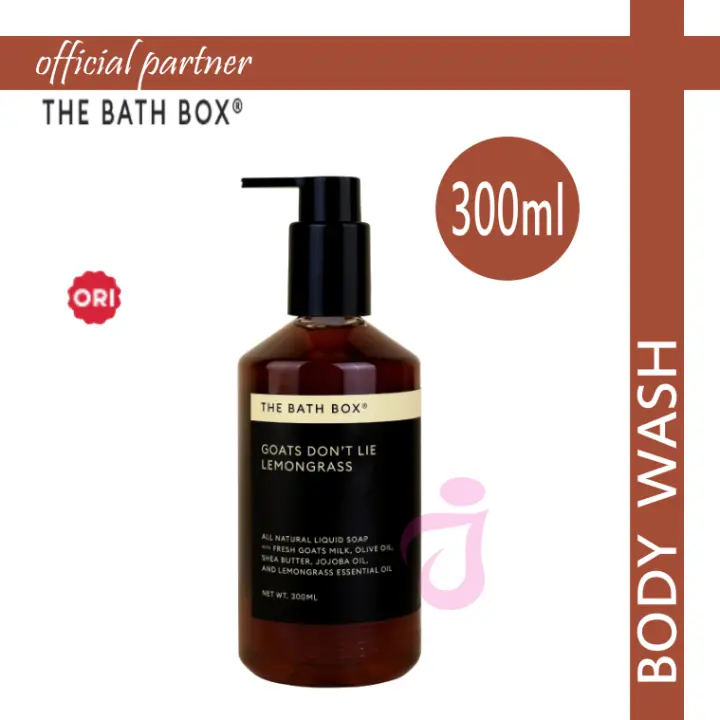 The Bath Box Goats Dont Lie Lemongrass 300 Ml Sabun Mandi Susu Kambing Cocok Untuk Kulit Kering Eksim Psoriasis Lazada Indonesia