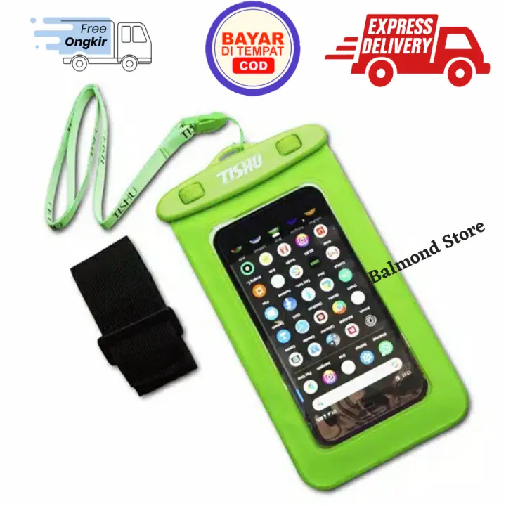 Cod Waterproof Case Hp Anti Air Pelindung Hp Anti Air 100 Murah Semua Type Hp