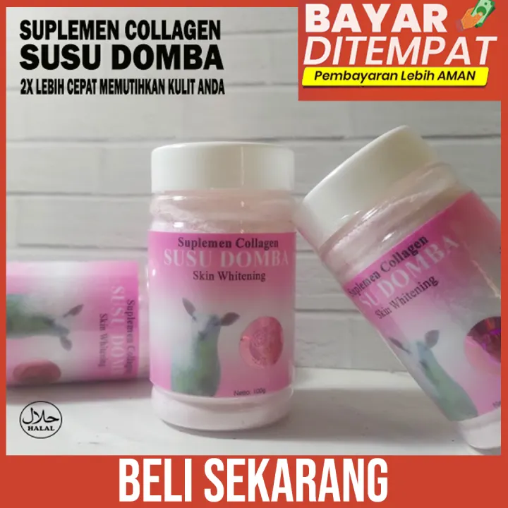 Collagen Terlaris Minuman Suplemen Collagen Susu Domba Original 100 Memutihkan 2x Lebih Cepat Pemutih Badan