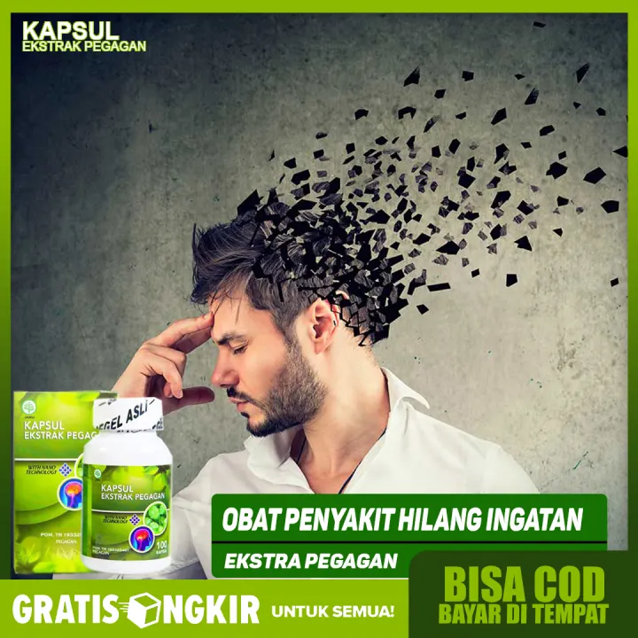 Obat Tradisional Untuk Penyakit Hilang Ingatan Lupa Ingatan Pikun Amnesia Kapsul Ekstrak Daun Pegagan 100 Asli Lazada Indonesia