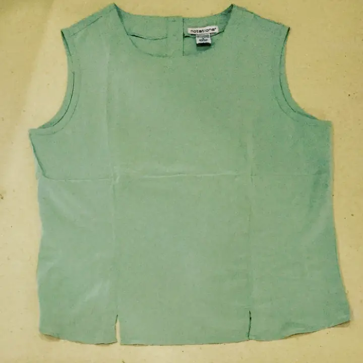 Blouse Wanita Tanpa Lengan T1945 Moro Fashion