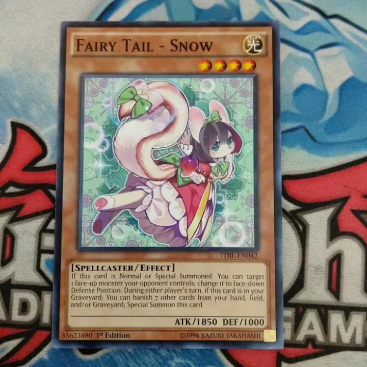 Promo Eksklusif Yugioh Fairy Tail Snow Original Limited Lazada Indonesia