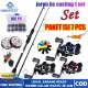 joran bc casting 1 set murah / kesting ikan gabus 1 set/pancing casting full set / reel bc 1 set lengkap / joran bc full set / Pancing Set 1.6M/1.8M/2.1M Joran Pancing Set Dengan Bahan Serat Karbon Joran Pancing Carbon Pancing Set Lengkap Untuk Memancing. 
