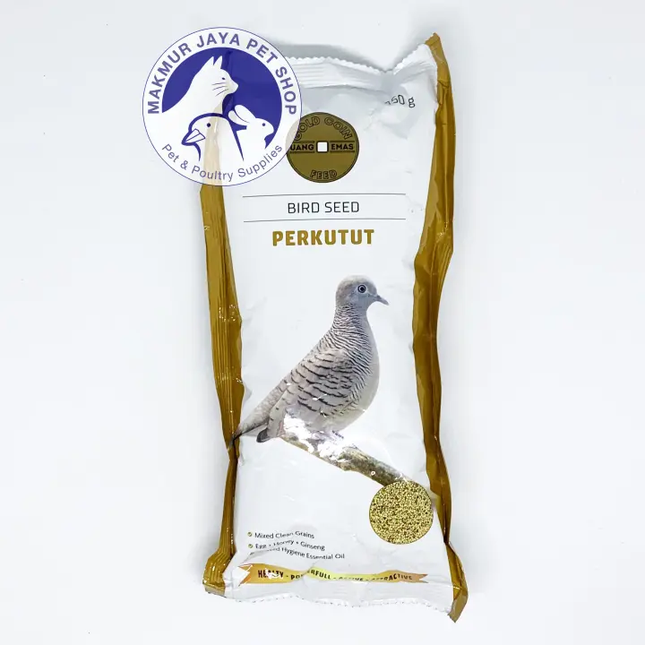 Pakan Burung Perkutut Gold Coin 450 gram Lazada Indonesia