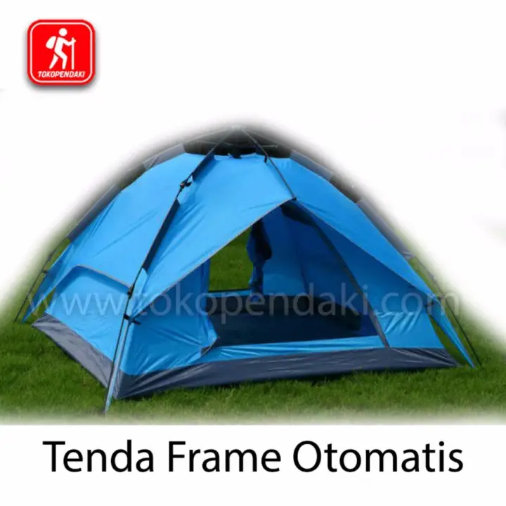 Tenda Dome Frame Otomatis Kapasitas 5 Orang Mudah Didirikan Lazada Indonesia