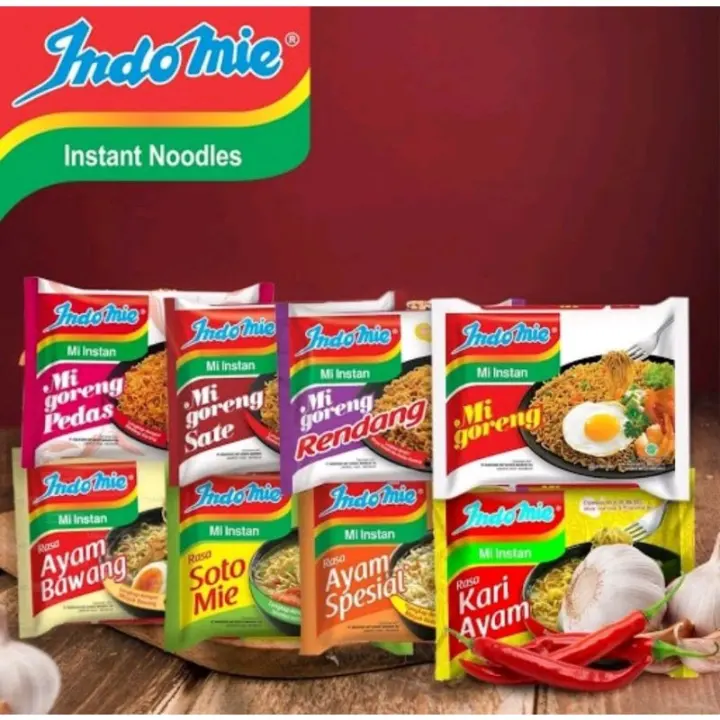 Indomie Kuah / Indomie Goreng / Mie Instan Kuah & Goreng / INDOMIE GORENG